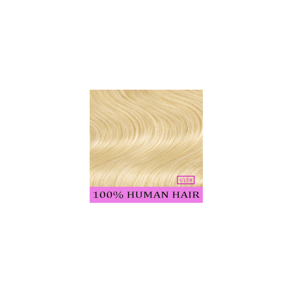 10PCS Body Wave Clip-In Human Hair Extensions - Remy, Natural Color, 16-28 Inches, 200G