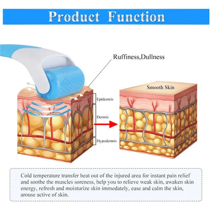 Reusable Face Roller Cooling Ice Roller Massager Skin Lifting Tool Face Lift Massage For Muscle Cold Therapy