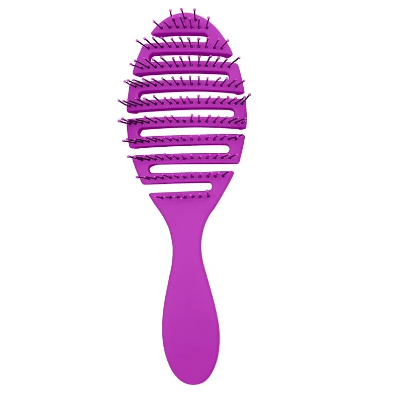 Ultimate Anti-Tangle Wet & Dry Hair Brush with Scalp Massage and Anti-Static Technology