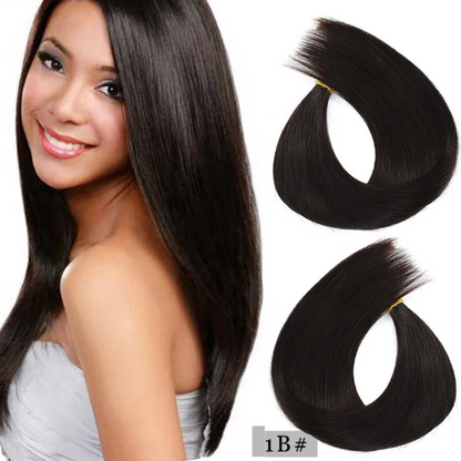 10 Pack Remy Clip-In Hair Extensions, 200g, 14-28 Inch Lengths