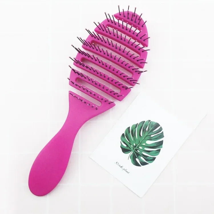 Ultimate Anti-Tangle Wet & Dry Hair Brush with Scalp Massage and Anti-Static Technology