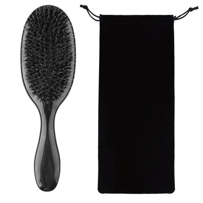 ARLANY Professional Boar Bristle Hair Brush - Ultimate Styling Tool for All Hair Types