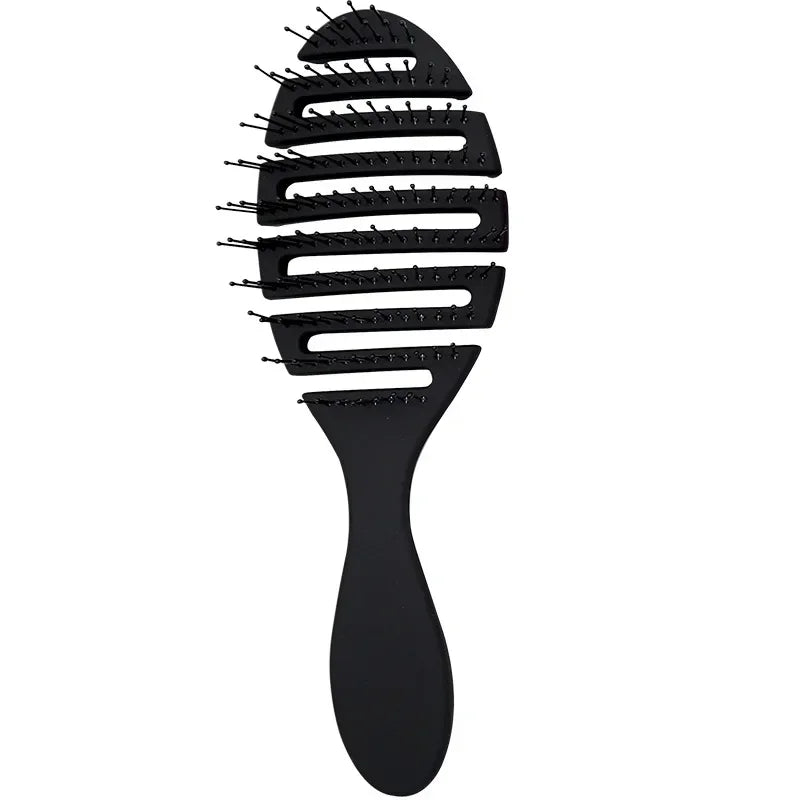 Ultimate Anti-Tangle Wet & Dry Hair Brush with Scalp Massage and Anti-Static Technology