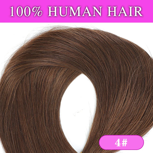 V-Shape 120g Clip-In Human Hair Extensions